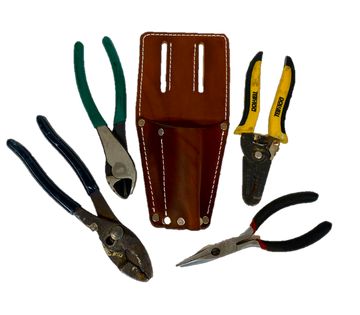 Pocket Pliers Klein Tools 4- And Folding Rule Holster 5118R The